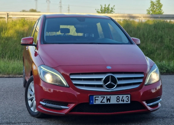 Mercedes-Benz Klasa B cena 35900 przebieg: 279821, rok produkcji 2013 z Orzesze małe 326